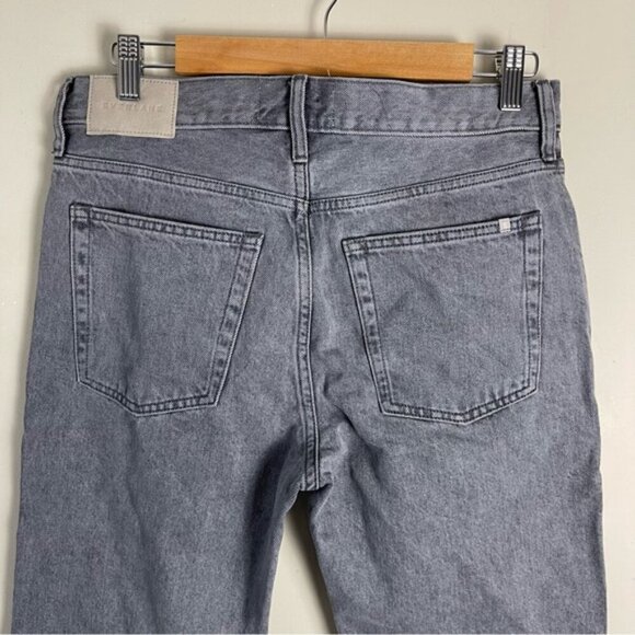 Everlane The Relaxed Straight leg Fit Organic Cotton Button Fly jeans grey 26 - Picture 5 of 12